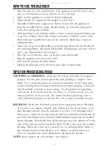 Preview for 8 page of Taylor The Biggest Loser AB-1002-BL Instruction Manual