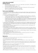 Preview for 5 page of Taylor THE BIGGEST LOSER AB-1051-BL Instruction Manual