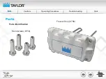 Предварительный просмотр 6 страницы Taylor Turbo Charge 8752 Operator Training