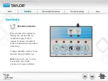 Предварительный просмотр 19 страницы Taylor Turbo Charge 8752 Operator Training