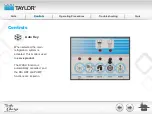 Предварительный просмотр 23 страницы Taylor Turbo Charge 8752 Operator Training