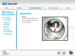 Предварительный просмотр 27 страницы Taylor Turbo Charge 8752 Operator Training
