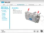 Предварительный просмотр 36 страницы Taylor Turbo Charge 8752 Operator Training