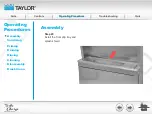 Предварительный просмотр 46 страницы Taylor Turbo Charge 8752 Operator Training