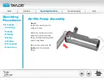 Предварительный просмотр 55 страницы Taylor Turbo Charge 8752 Operator Training