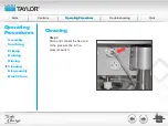 Предварительный просмотр 92 страницы Taylor Turbo Charge 8752 Operator Training