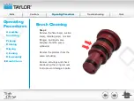 Предварительный просмотр 102 страницы Taylor Turbo Charge 8752 Operator Training