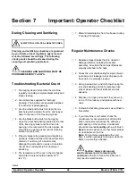 Preview for 50 page of Taylor Wawa C708 Operating Instructions Manual