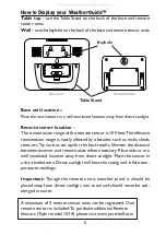 Предварительный просмотр 5 страницы Taylor WeatherGuide 1525 Instruction Manual