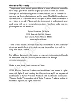 Предварительный просмотр 16 страницы Taylor WeatherGuide 1525 Instruction Manual