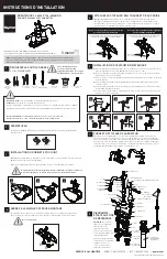 Preview for 2 page of Taymor BRENTWOOD 06-4804P Installation Instructions