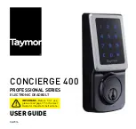 Taymor CONCIERGE 400 PROFESSIONAL Series User Manual preview