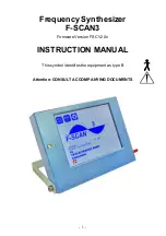 TB-Electronics F-SCAN3 NT Instruction Manual preview