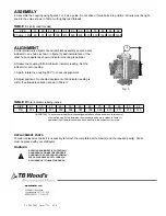 Preview for 2 page of TB Wood's Form-Flex HH Series Installation Instructions