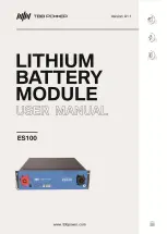 TBB power ES100 User Manual preview