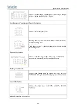 Предварительный просмотр 21 страницы TBB 16405 User Manual