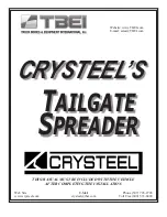 TBEI CRYSTEEL'S Manual preview