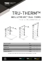 TBI TRU-THERM Installation & Owner'S Manual предпросмотр