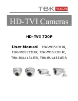 TBK vision HD-TVI 720P User Manual предпросмотр