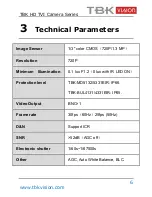 Предварительный просмотр 7 страницы TBK vision HD-TVI 720P User Manual