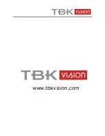 Предварительный просмотр 10 страницы TBK vision HD-TVI 720P User Manual