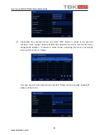Предварительный просмотр 16 страницы TBK vision NVR5004 User Manual