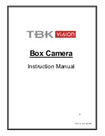 TBK vision RYK413F Instruction Manual preview