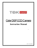 Preview for 1 page of TBK vision RYK416HB Instruction Manual