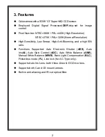 Preview for 3 page of TBK vision RYK416HB Instruction Manual