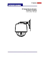 TBK vision TBK-6321SDO Instruction Manual preview