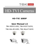 TBK vision TBK-BUL4531EIR User Manual preview