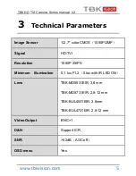 Предварительный просмотр 6 страницы TBK vision TBK-BUL4531EIR User Manual