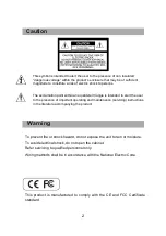 Preview for 2 page of TBK vision TBK-BUL4705EIR24 Operating Instructions Manual