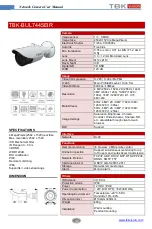 Предварительный просмотр 46 страницы TBK vision TBK-BUL7443EIR User Manual