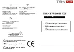 Предварительный просмотр 1 страницы TBK vision TBK-CFP5/240SH EXT Installation Instructions