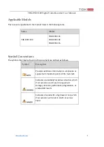 Preview for 4 page of TBK vision TBK-DVR1100 Series User Manual