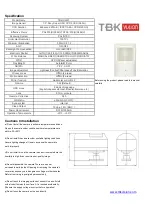 TBK vision TBK-H3201 Quick Start Manual preview