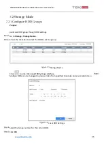 Предварительный просмотр 66 страницы TBK vision TBK-NVR2300 Series User Manual