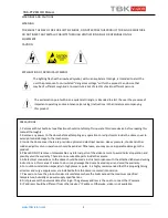 Preview for 2 page of TBK TBK-PTZ6610IR Installation & User Manual