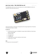 TBS CROSSFIRE Nano RX Quick Start Manual preview