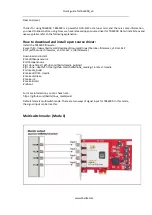 tbs electronics 6909 Quick Manual предпросмотр