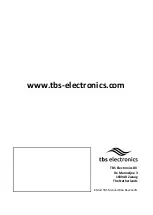 Preview for 162 page of tbs electronics Expert Modular Owner'S Manual