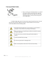 Preview for 22 page of tbs electronics SHURCut 2500 Operator'S Manual