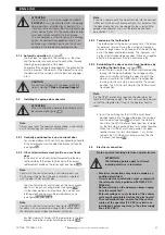 Preview for 37 page of tbs electronics TBS 500 Installation, Operating And Maintenance Instructions