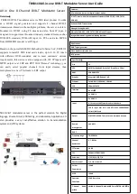 tbs electronics TBS8110 User Manual preview