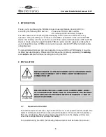 Preview for 2 page of tbs electronics V0.9.1 Owner'S Manual