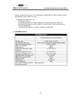 Preview for 8 page of tbs electronics V0.9.1 Owner'S Manual