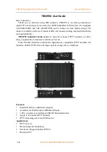 TBS technologies TBS2956 User Manual preview