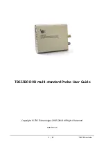 TBS technologies TBS5590 User Manual preview