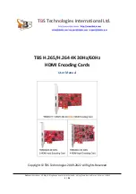 TBS technologies TBS6302X User Manual предпросмотр